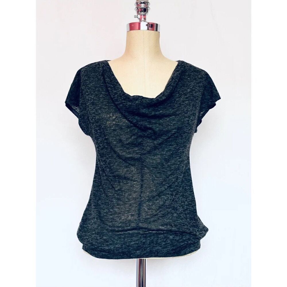 Splendid Women’s Small Sleeveless Cowl Neckline Knit Tunic